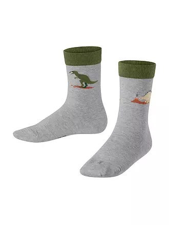 FALKE | Jungen Socken DINOSAURS LT heather | 